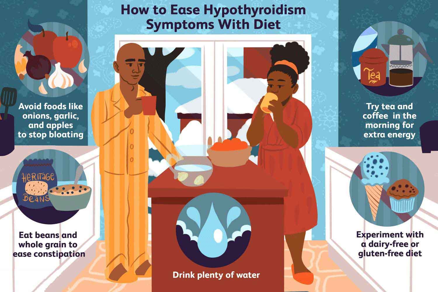 How to Ease Hypothyroidism Symptoms with Diet