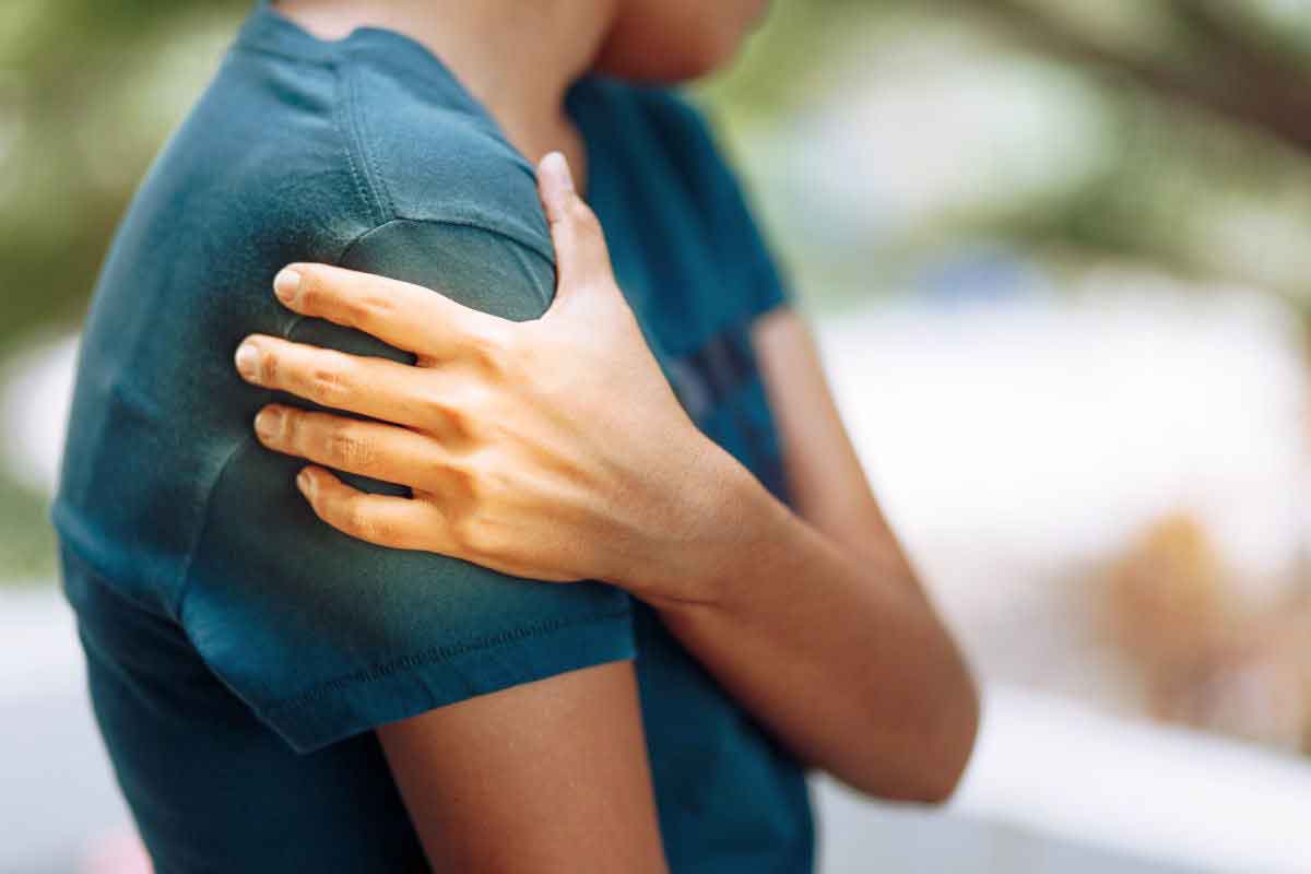 Get rid of shoulder pain